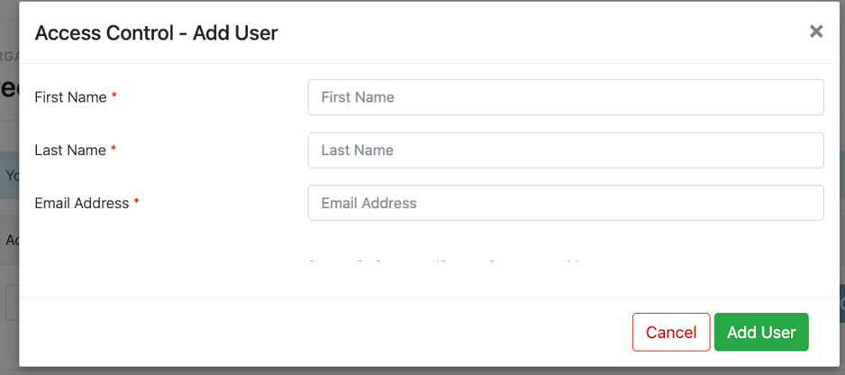 How do I add users to my Organisation Portal?