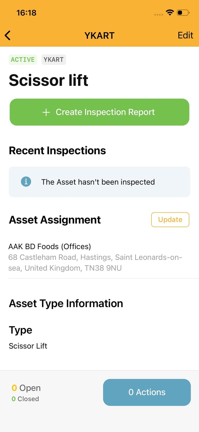 Asset Type