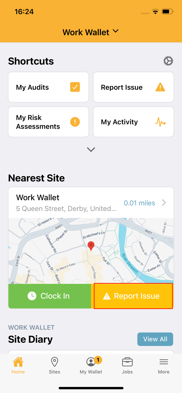 How Do I Report An Issue In The App