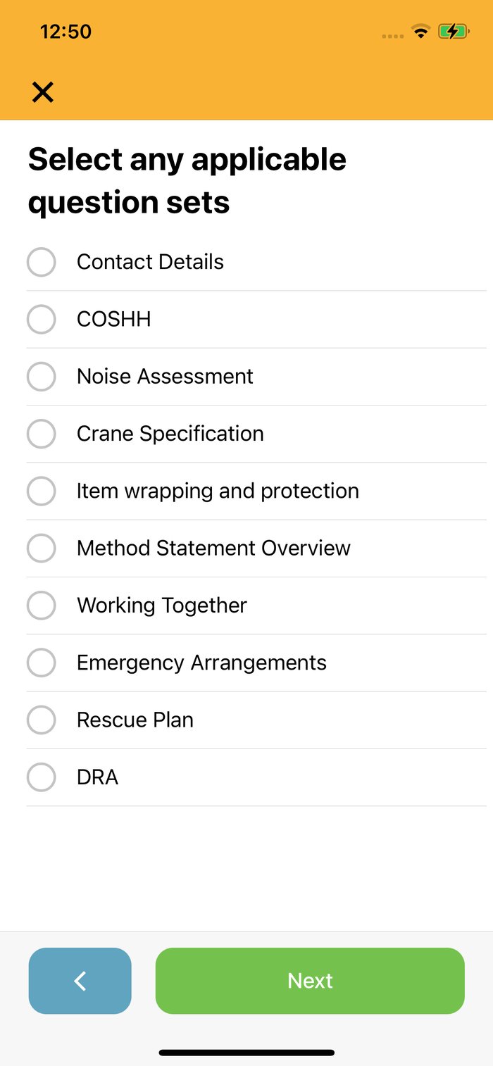 How Do I Add A Risk Assessment Through The App?