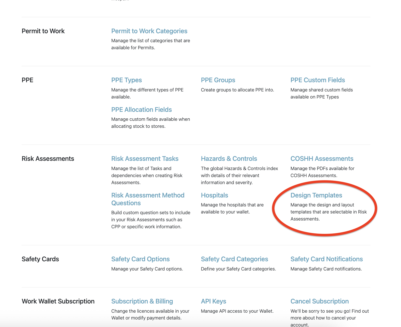 How Do I Modify The Risk Assessment Design Template?