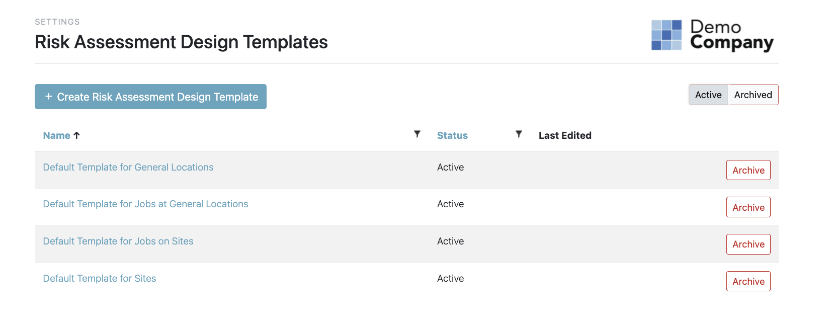 Risk Code Format How Do I Modify The Risk Assessment Design Template?