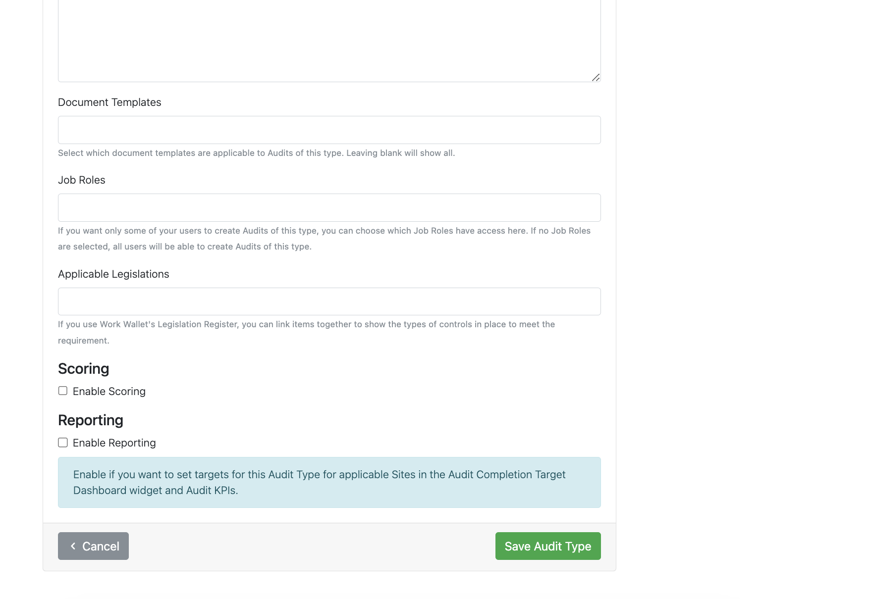 How Do I Create and Manage Audit Types?