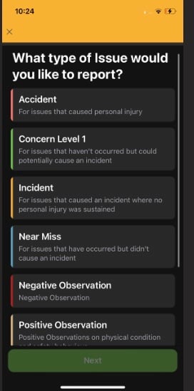 How Do I Report an Issue In The App?