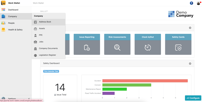 home screen addressbook